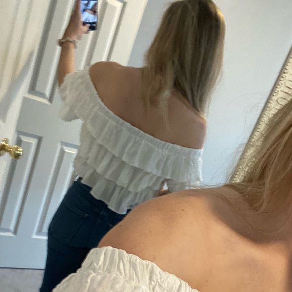 Top Shop Off The Shoulder Top - Picture 4 of 8